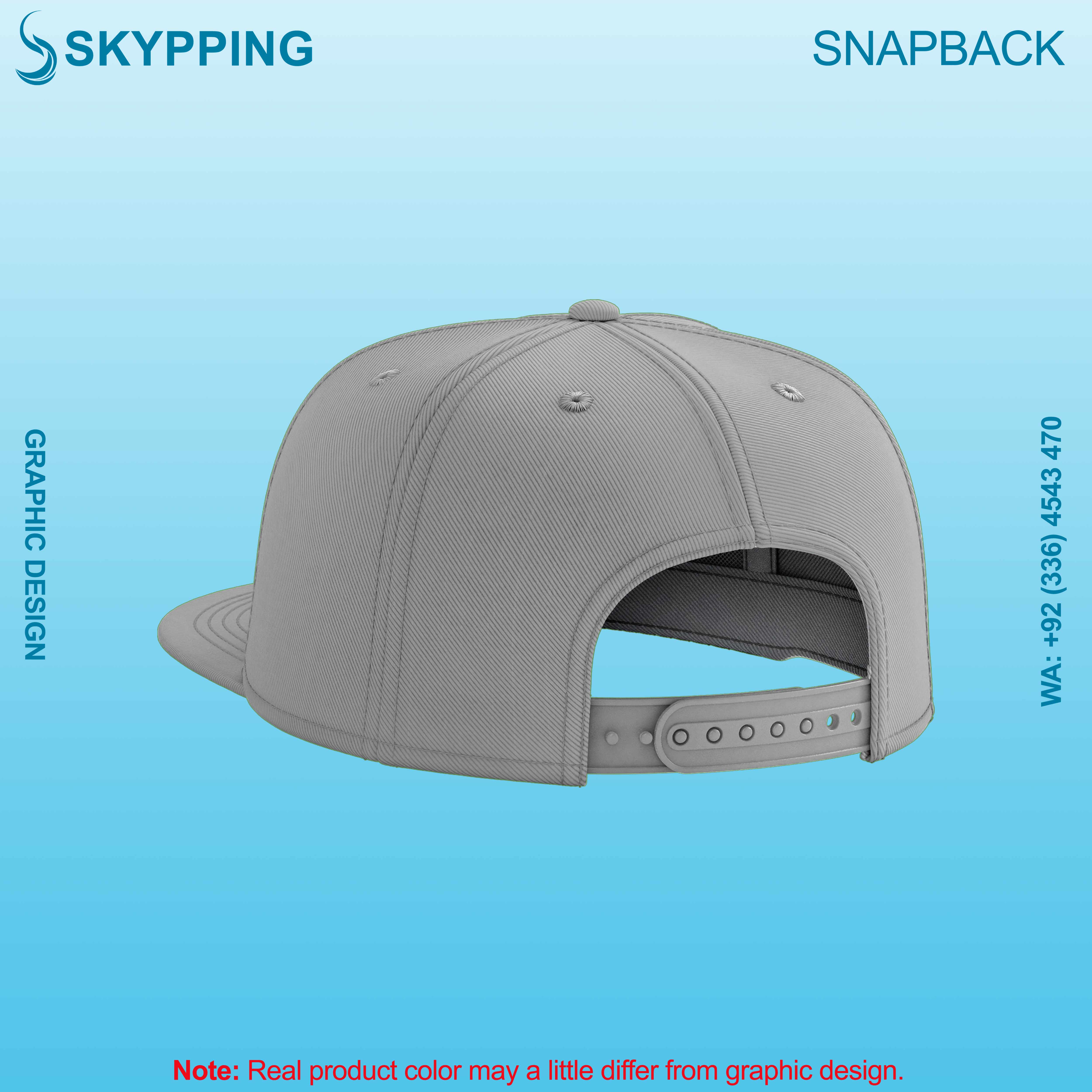 Snapback Hat - 5 Panel